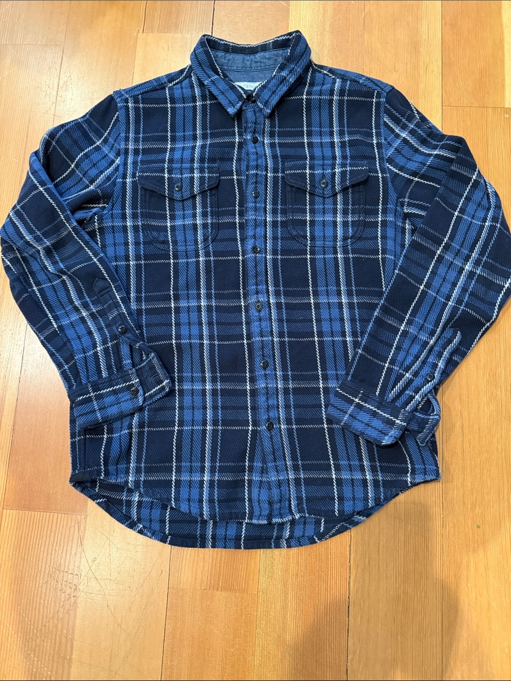 OUTERKNOWN BLANKET SHIRT, SIZE MEDIUM